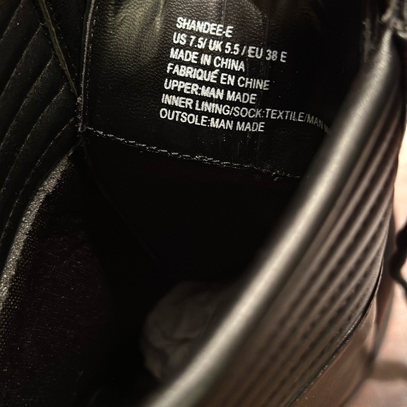 Brand new gorgeous, fun black mid-calf boots! - Picture 5 of 6